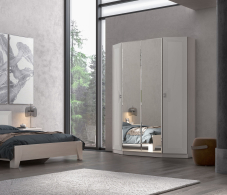 Для одежды, Шкаф Лежер ШК-3118, бодега белая