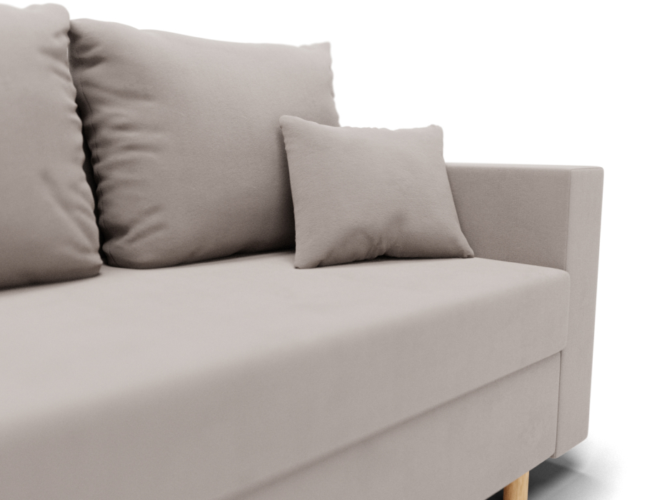 Диваны еврокнижки, Прямой диван Адам, НПБ,еврокнижка,велюр