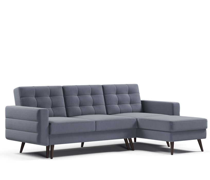 Диваны угловые, Диван-кровать угловой Сидней еврокнижка,велюр