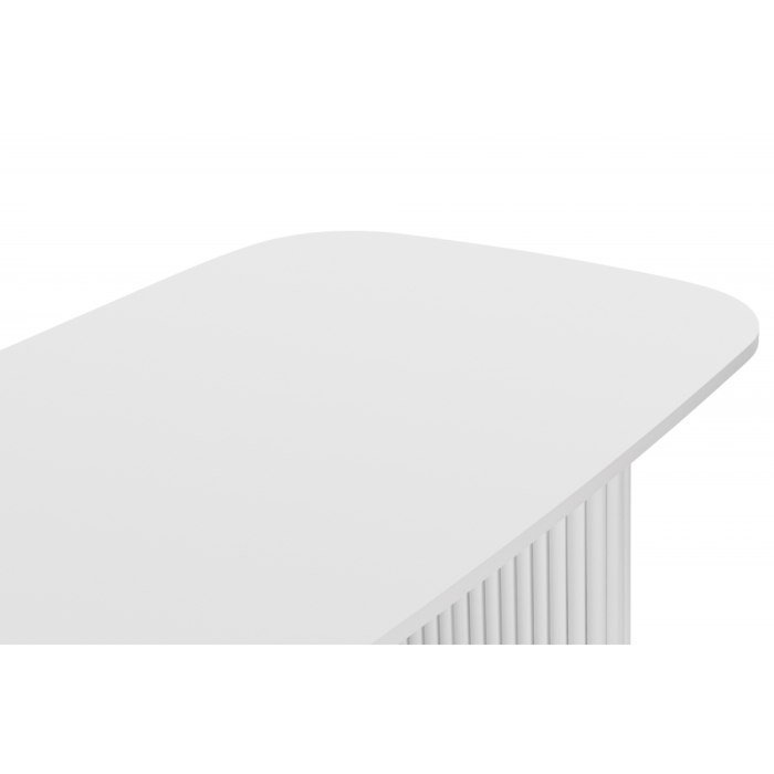 Обеденные столы, Деревянный стол Бавария 180*90 (белые ноги)