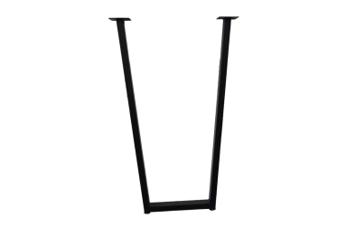 Подстолье ЛОФТ трапеция 810-840 мм, цвет черный