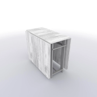 Обеденные столы, Стол книжка трансформер Standart 2 Plus 1850х1000х750