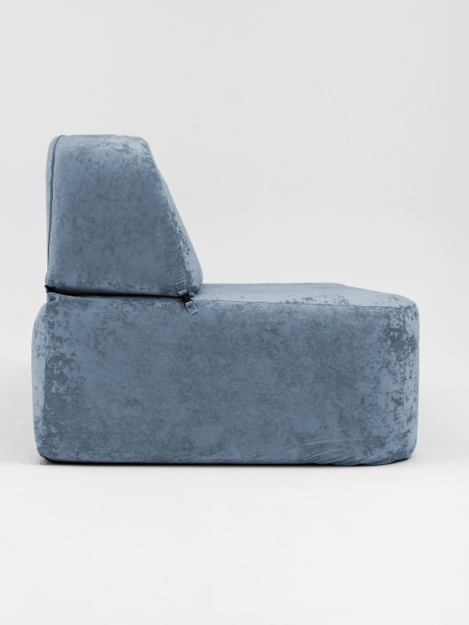 Дизайнерские диваны для гостиной, Бескаркасный диван Бабл, плюше 