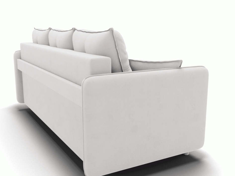 Диваны еврокнижки, Прямой диван Лотос,НПБ,еврокнижка,велюр