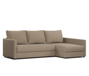 Диван угловой Фрисби дельфин, велюр