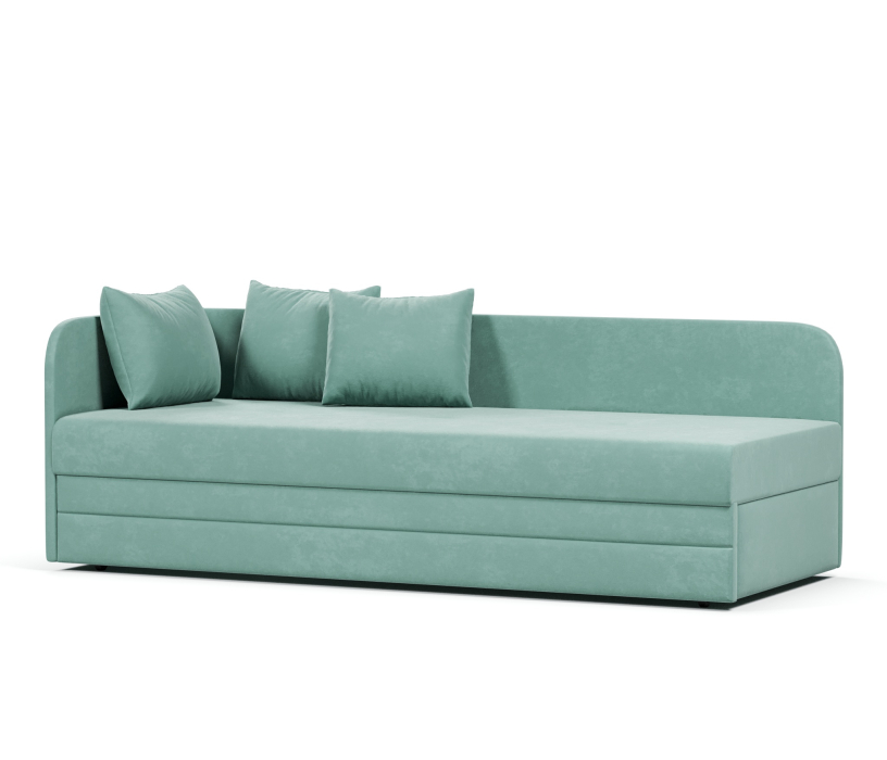 Диваны прямые, Диван прямой Ава 3 нераскладной,велюр