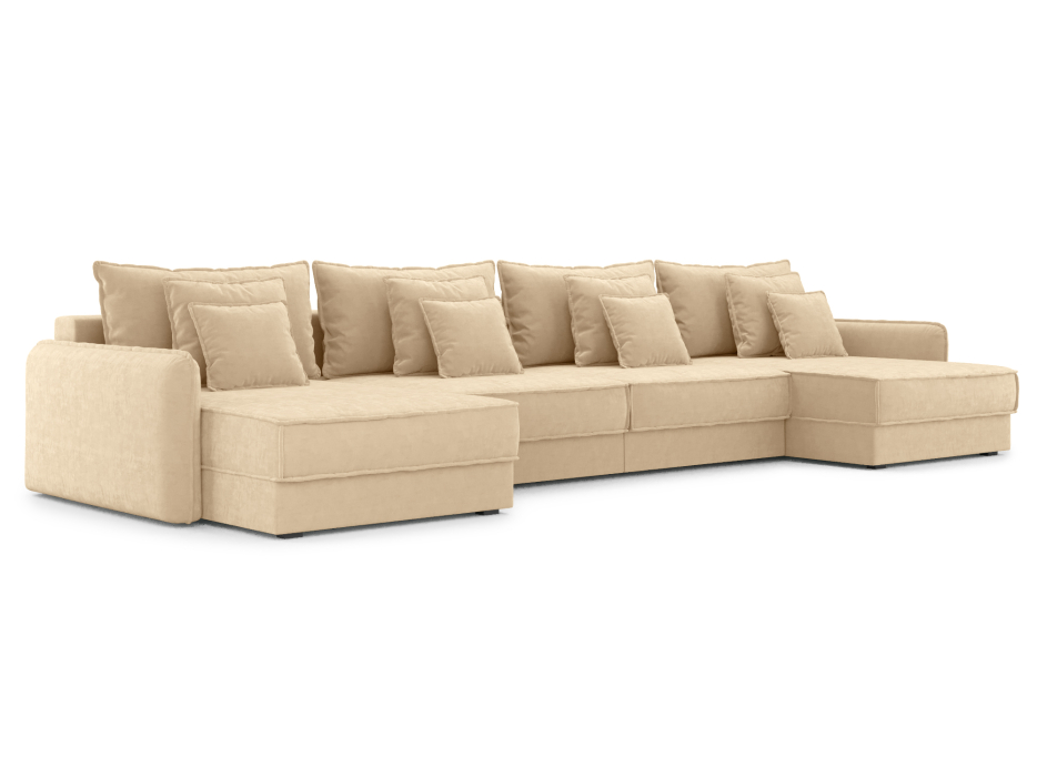 Диваны угловые в гостиную, Диван П-образный Кросби М202