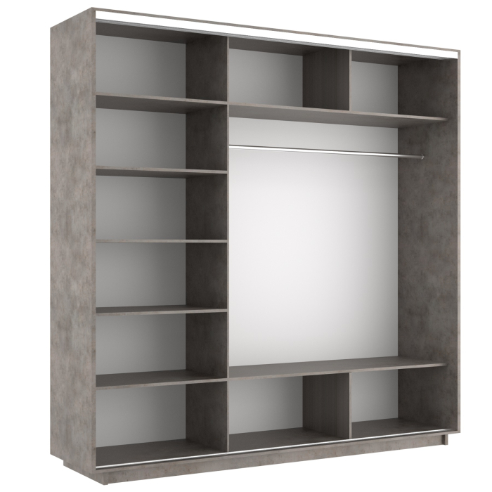 Шкафы-купе, Шкаф-купе Элемент Широкий, 180х60х240