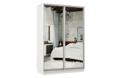 Шкафы-купе, Шкаф-купе Премьер 09 белый