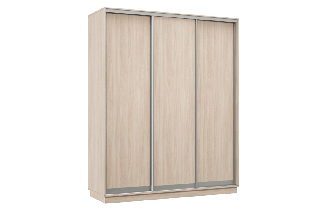 Шкафы-купе 3-х дверные, Шкаф-купе Премьер Лайт 22 (02;02;02) трехдверный