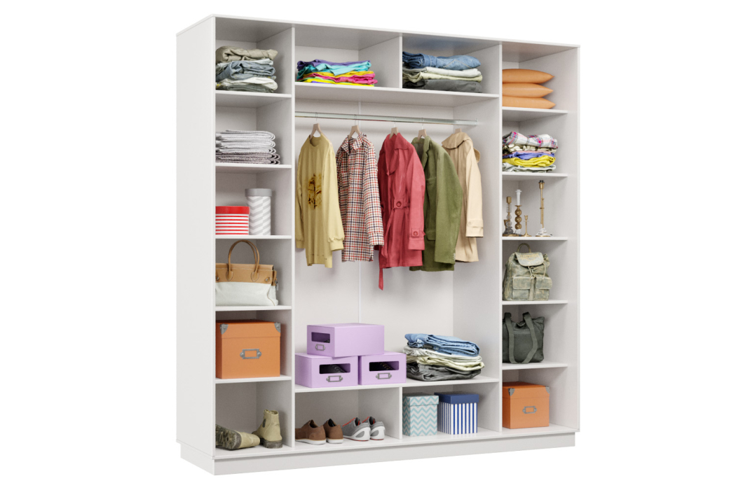 Шкафы-купе 3-х дверные, Шкаф-купе Премьер Лайт 36 (08;11;08) трехдверный