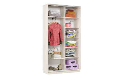 Шкаф-купе Премьер Лайт МИНИ 01 (08;08) двухдверный