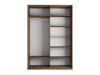 Шкаф-купе Прайм 2-х дверный ДСП/Стекло хаки/Доводчики 120х57х230