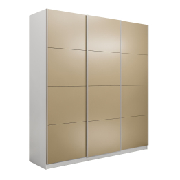 Шкаф-купе Прайм 3-х дверный Стекла фисташка/Доводчики 210х57х230