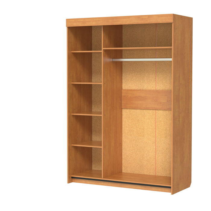 Шкафы-купе 2-х дверные, Шкаф-купе шк-18 двухдверный с зеркалом