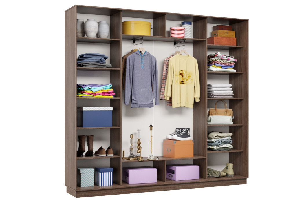 Шкафы-купе, Шкаф-купе Премьер 57 (16;16;16) трёхдверный