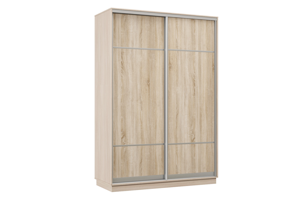 Шкафы-купе, Шкаф-купе Премьер Лайт 01 Мини (08;08) двухдверный