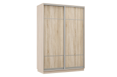 Шкафы-купе, Шкаф-купе Премьер Лайт 01 Мини (08;08) двухдверный