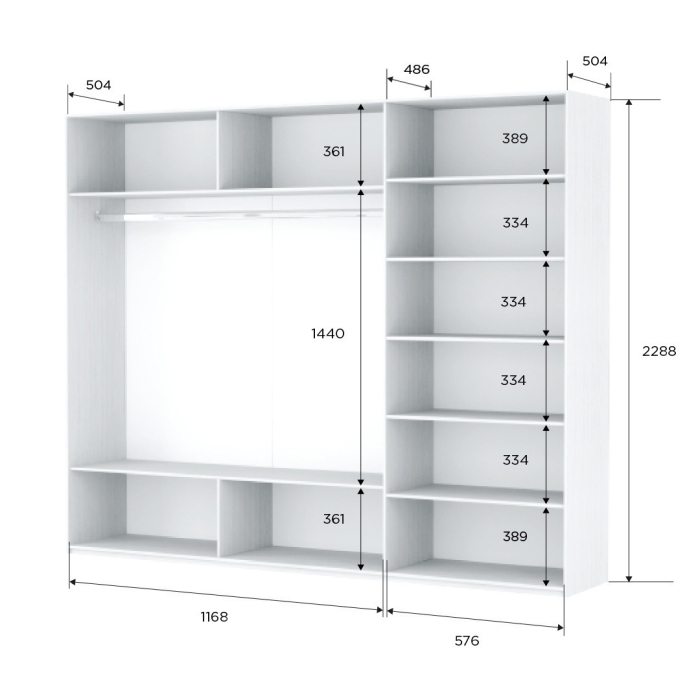 Шкафы-купе 3-х дверные, Шкаф-купе Прайм 3-х дверный Стекла фисташка/ДСП/Доводчики 180х57х230