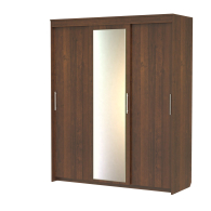 Шкафы-купе 3-х дверные, Шкаф-купе шк-21 с зеркалом