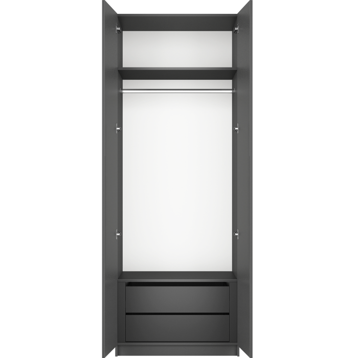 Шкафы распашные, Шкаф распашной Е1 Локер 81x52.5x220 см, с модулем