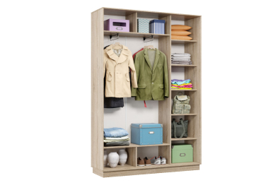 Шкаф-купе Премьер Лайт 09 (05;05) двухдверный