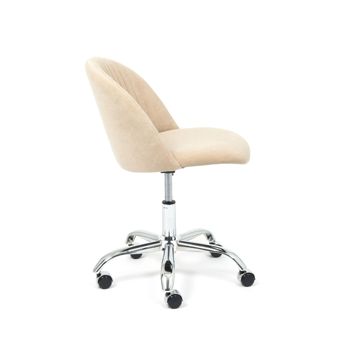Для офиса и дома, Кресло MELODY, флок, бежевый