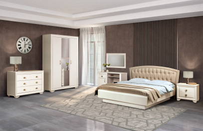 Комод Афины 362, кремовый белый