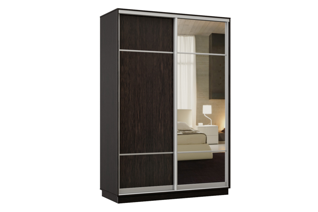 Шкафы-купе, Шкаф-купе Премьер Лайт 09 (08;11) двухдверный