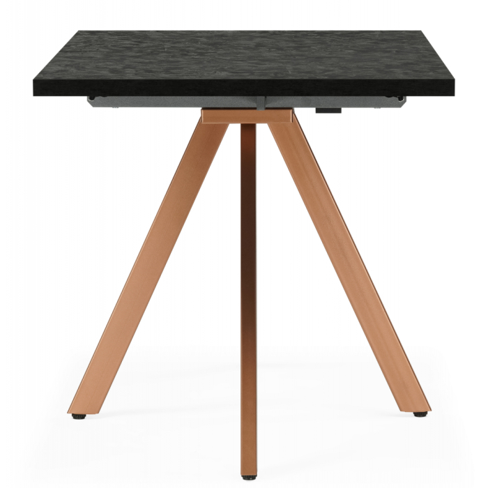 Обеденные столы, Деревянный стол Райн 32 116(160)x77 (медные ноги)