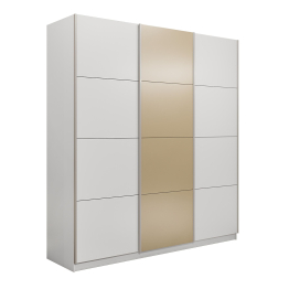 Шкаф-купе Прайм 3-х дверный Стекла фисташка/ДСП/Доводчики 180х57х230