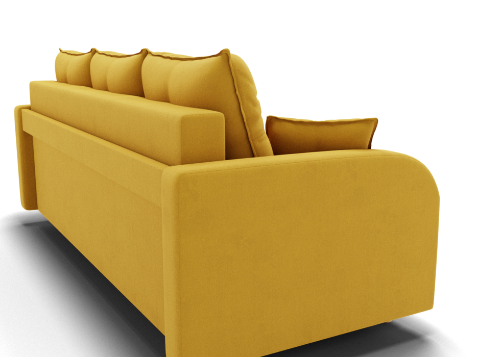 Диваны еврокнижки, Прямой диван Генри,НПБ,еврокнижка,велюр