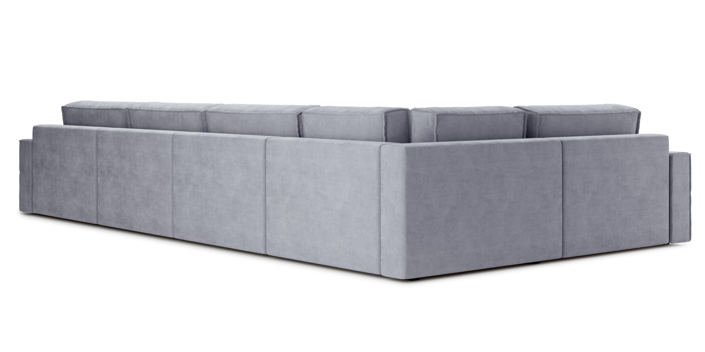 Диваны угловые в гостиную, Диван П-образный Тауэр