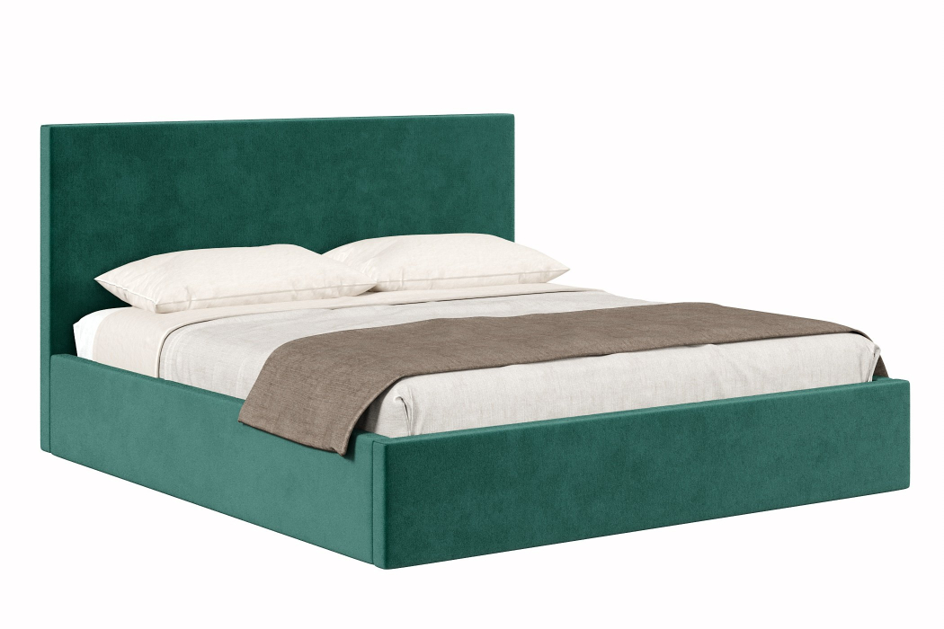 Мягкая кровать, Кровать Парма 1800 с подъёмным механизмом, велюр