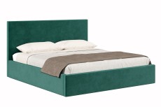Мягкая кровать, Кровать Парма 1800 с подъёмным механизмом, велюр