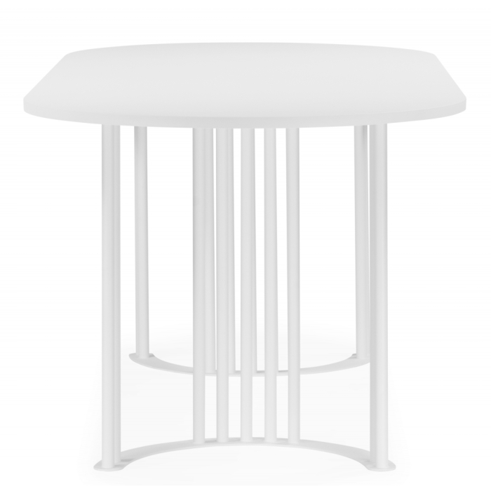 Обеденные столы, Стол Хьюго О 160 х 90 (белые ноги)