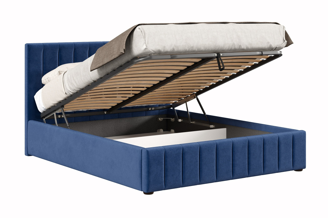 Мягкая кровать, Кровать Верона 1600 с подъёмным механизмом
