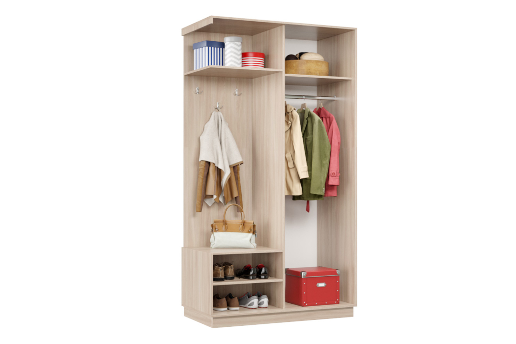 Прихожие, Прихожая Премьер 04 Лайт 08 Левая