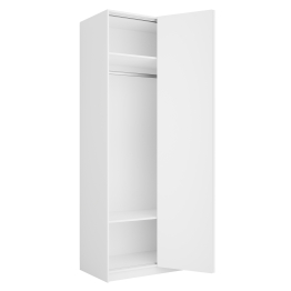 Шкаф складной Е1 Локер ("Гармошка" с системой Push to Move/Правый)101х52,5х220 см