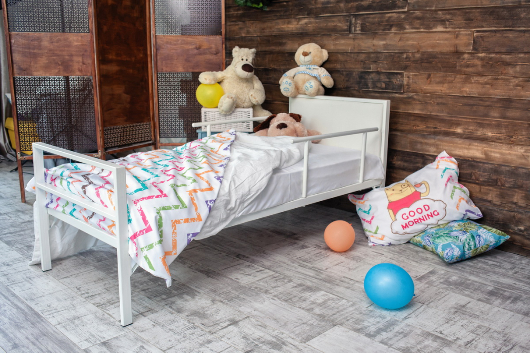 Кровати одноярусные, Детская металлическая кровать Лоренцо kids