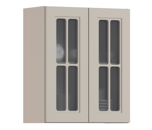 MODERN шкаф навесной со стеклом 2 дв 60х72 см