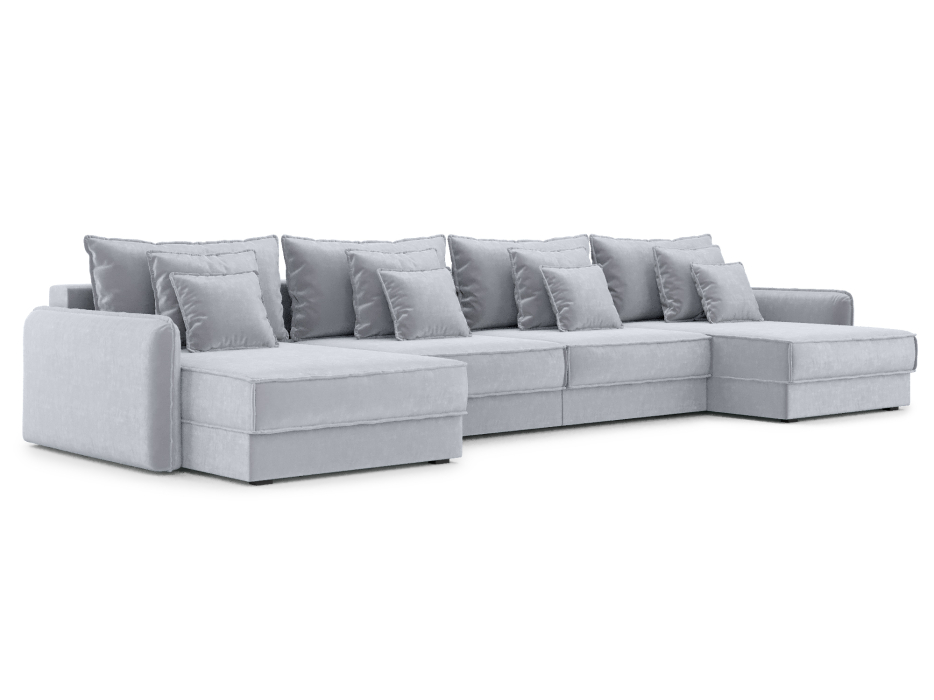 Диваны угловые в гостиную, Диван П-образный Кросби М202