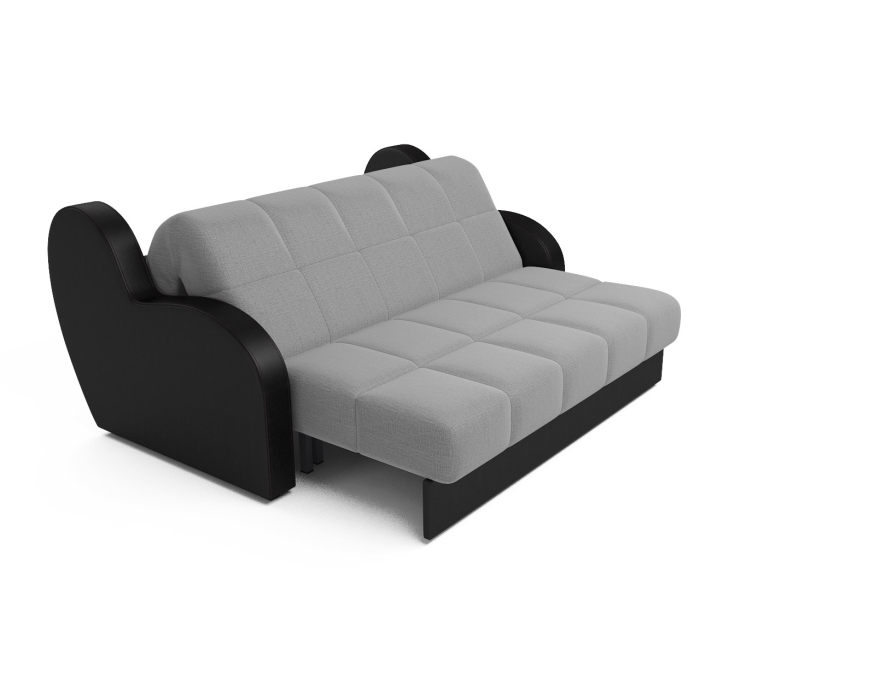 Диваны кровати со спальным местом, Прямой диван Боро, рогожка и экокожа