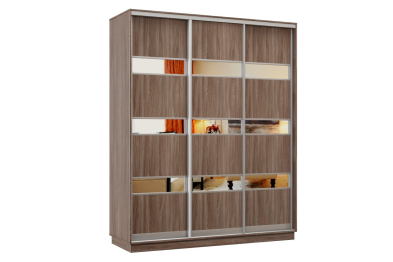 Шкаф-купе Премьер 15 (16;16;16) трёхдверный