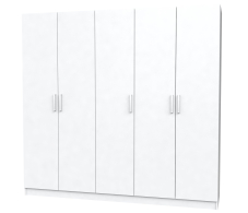 Шкафы распашные, Шкаф распашной 5-ти дверный ШК-5 П