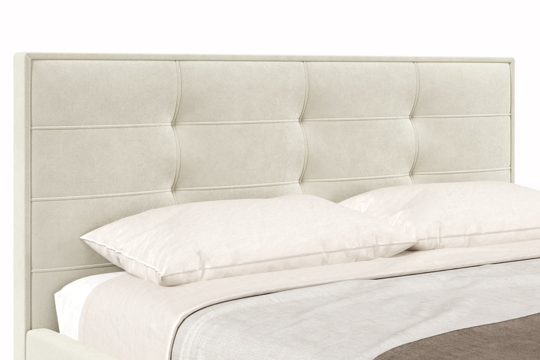 Мягкая кровать, Кровать Римини 1800, велюр