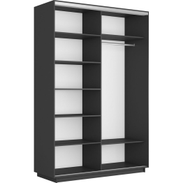 Шкаф-купе Экспресс 2-х дверный Фотопечать Шелк Стекла 140х60х220