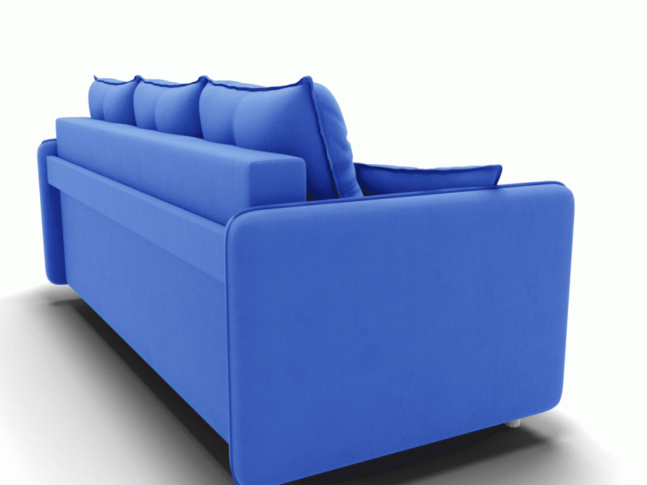 Диваны еврокнижки, Прямой диван Лотос,НПБ,еврокнижка,велюр