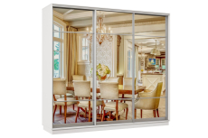 Шкафы-купе 3-х дверные, Шкаф-купе Премьер Лайт 60 (11;11;11) трехдверный