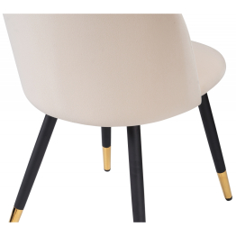 Стул Gabi black/gold